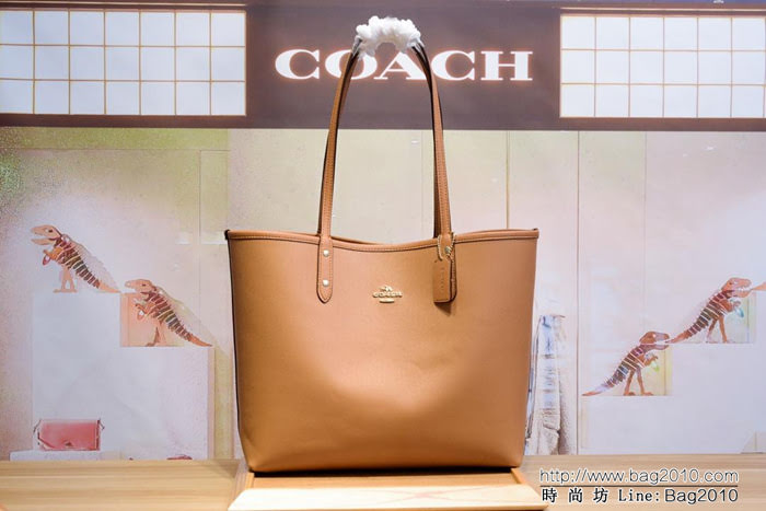 COACH蔻馳 新款 31776 專櫃熱賣款 碎花 雙面兩用 子母購物袋 百搭款  Chz1086